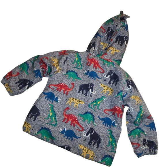Fall Dinosaur Fleece Hooded Jacket sz 18m - Picture 5 of 10